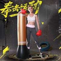 ☽♨✳ sandbag tumbler inflatable boxing column vertical childrens hanging child training fitness bag