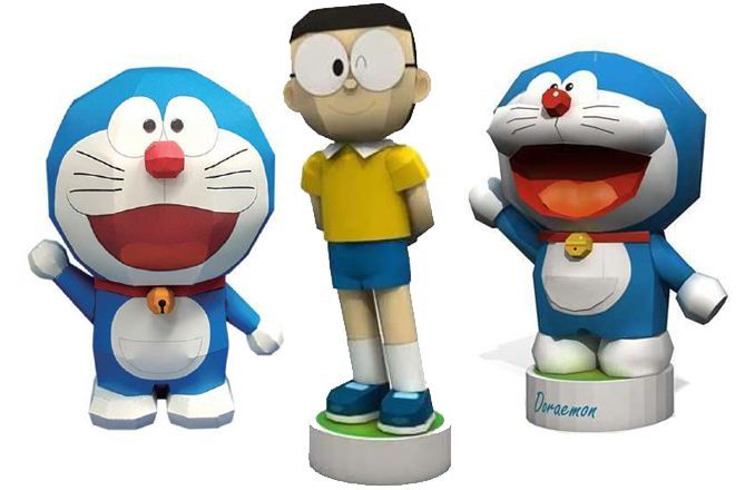 Mô hình giấy 3D, Doraemon, Nobita: Hãy tưởng tượng được tự tay mình lắp ráp mô hình giấy 3D của Doraemon và Nobita đang cùng nhau khám phá thế giới siêu thực. Đây là một hoạt động giải trí thú vị và mang tính thử thách cao cho những người yêu thích xếp hình và lắp ráp.