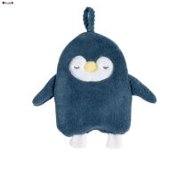 DFE ผ้าเช็ดมือ พร้อมส่งในไทย เพนกวิน Penguin ดีไซน์น่ารัก ผ้ากำมะหยี่ ดูดซับได้ดี แห้งไว ผ้าหนานุ่ม ผ้าขนหนู  ผ้าเอนกประสงค์