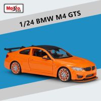 Maisto 1:24 BMW M4 GTS Alloy Sports Car Model Diecast Metal Car Toys Vehicles Simulation Hobbies Collectible Boy Kids Toys Gifts