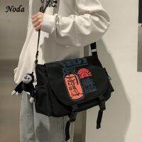 Messenger Bag Male Japanese Tide nd Casual Canvas Shoulder Bag Female Student Large-capacity Diagonal Back Free Shipping Bag