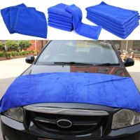 1pc Microfiber Towel Car Care Polishing Wash Towels Plush Washing Drying Towel Thick Plush Polyester Fiber Car Cleaning Cloth