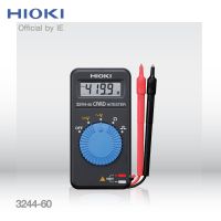 HIOKI 3244-60 ดิจิตอลมัลติมิเตอร์ ขนาดกะทัดรัด (Pocket Digital Multimeter | Card HiTester) พกพาสะดวก วัดแรงดัน AC-DC ได้ถึง 500 โวลต์ #เครื่องมือช่าง #มีใบกำกับภาษี