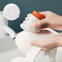 Laundry Brush Three-brush Face Brush Head Silicone Underwear Cleaning Brush Soft And Dense Soft Bristles