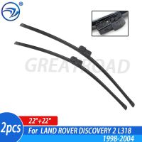 Wiper Front Wiper Blades For LAND ROVER DISCOVERY 2 L318 1998 - 2004 Windshield Windscreen Front Window 22"+22"