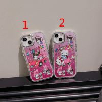เคสโทรศัพท์มือถือการ์ตูนน่ารักลาย Hello Kitty สำหรับ iPhone 14 Pro Max ฝาหลังโทรศัพท์แบบนิ่มกันกระแทกสำหรับ iPhone 13 Pro Max เคสสำหรับ Apple โทรศัพท์12 11เคสห่อหุ้ม