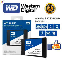 ลด 50% (พร้อมส่ง)️WD SSD ความจุ250GB/500GB/1TB,2.5กิกะไบต์/วินาที3D NAND SATA3 SSD สีน้ำเงินพีซีภายใน SSD รับประกัน 3 ปี-b