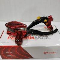 ชุดปั๊มตู้ปลาขวา-ซ้าย Brembo CNC ไดซ์สีเทา,ทอง,แดง (สินค้ามีรับประกันการใช้งาน)