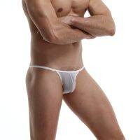 【YF】๑¤﹉  CLEVER-MENMODE Mens Penis Ultra-Thin Transparent Panties Briefs Gay G-string Suspenders