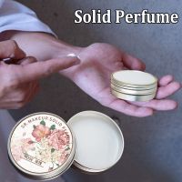 Women Solid Perfume Portable Solid Balm Long-lasting Fragrances Fresh and Elegant Female Solid Perfumes Body Aroma Deodorant Medicine  First Aid Stora