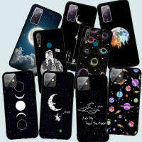 ซิลิโคน ปก E172 JC68 Moon luxury pattern And Stars Phone Coque เคสโทรศัพท์ หรับ iPhone 14 13 12 11 Pro XS Max X XR 6 7 8 6S Plus 6Plus 14+ + 8+ ProMax อ่อนนุ่ม Casing 14Pro 13Pro 12Pro 7Plus 8Plus