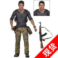 NECA ทะเลลึกลับ 4 โจร นาธาน . เดรก 7 โมเดลรูปตุ๊กตานิ้วเคลื่อนย้ายได้