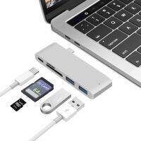 ฮับ hub ตัวแปลง USB-C เลี้ยว HDMI เครื่องแยกสาย type-c แท่นวาง เครื่องอ่านบัตร .