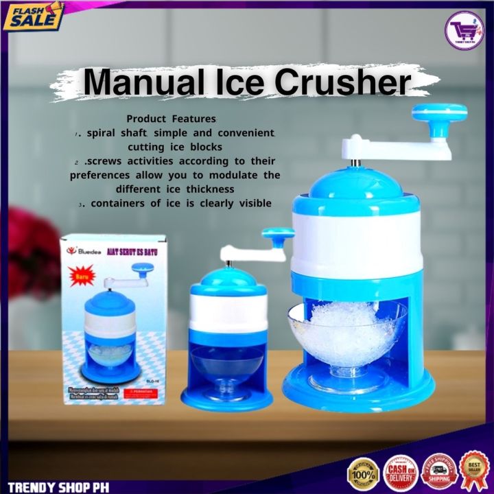 1pc Household Manual Ice Crusher Shaver For Ice Snow, Drinks