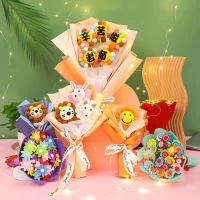 [COD] Teachers Day gift for female teacher diy bouquet 2022 new kindergarten primary school practical