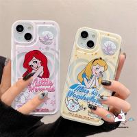 ☑☃✷ เคสนิ่ม ลายการ์ตูนเจ้าหญิงนางเงือก อลิซ สําหรับ Oppo A17 A15 A95 A57 A17K A16 A12 A96 A76 A36 Reno 5 4F A54 A5 A9 A77s A5s A3s A7 A74 A16s A16K A92 A77 A55 A1K A53 A31 A16E A52 A12E