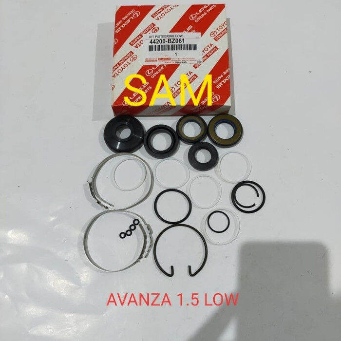 seal kit power steering bawah low avanza 1.5 1500cc seal rak stir