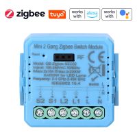 QS-Zigbee/Wifi-SEC01 Tuya Switch Module Electrical Appliance Switch Control Module Mobilephone APP for Alexa Google Control