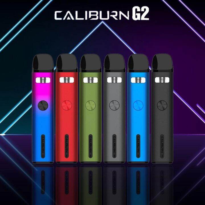 NEW 100 Original Uwell Caliburn G2 Kit 18w Pod Mod Starter Kit 2ml ...