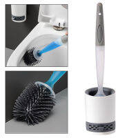 Bathroom Tools Handheld Easy Install All Purpose Household Cleaner Adhesive Toilet Brush Home Use Hangable Anti Scratch EVA