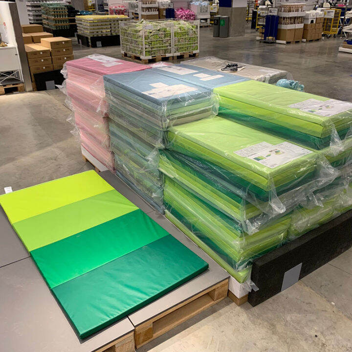Ikea domestic purchasing Prussia folding fitness mat yoga mat children
