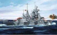 * เป่าแตร05776 1700เยอรมันหนัก Cruiser Admiral Hipper 1941