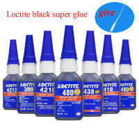 Black Super Glue Loctite 480 438 410 380 4210 กาวยาง ต้านทานการลอก ทนต่อแรงกระแทก ความชื้น ความร้อน เติมช่องว่าง ซ่อมยาง