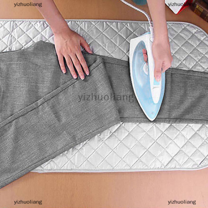 yizhuoliang-แผ่นรองรีดขนาดกะทัดรัดแบบพกพาที่รองรีดผ้าแผ่นรองรีดผ้าสำหรับเครื่องซักผ้าใช้ซักได้ทุกที่