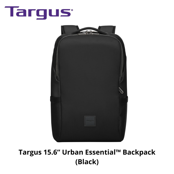 Targus 15.6” Urban Essential™ Backpack (Black / Grey) Lazada Singapore