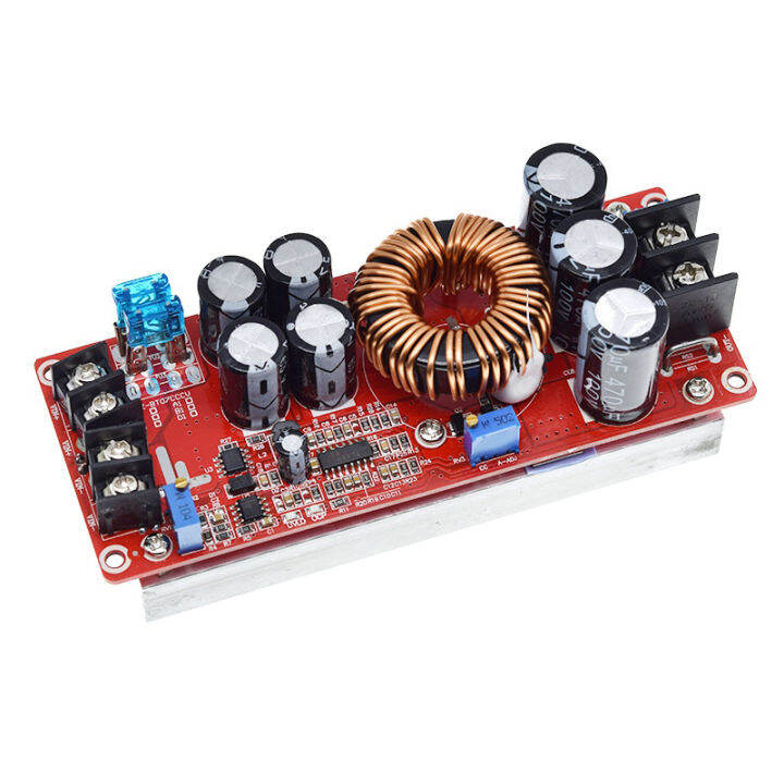 1200W 20A DC Converter Boost Car Step-up Power Supply Module 8-60V to ...