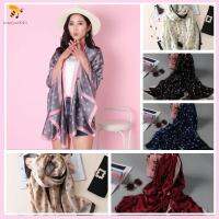 SNSQDYW0010 Cashmere Cape Pashmina Flower Printed Neckerchief Knitted Wrap Women Scarves Lady Shawl