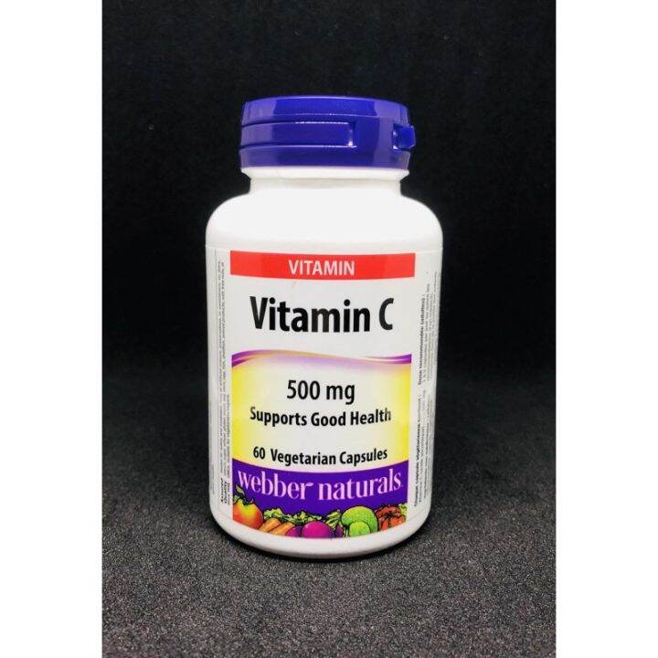 Webber Naturals® Vitamin C 500mg 60 caps | Lazada PH