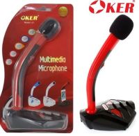 Micro Phone OKER K1 (Black) Frequency range :1000 Hz~10K Hz