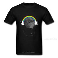 Funny T-Shirts Men Black T Shirt Cartoon Tshirt One Millionth Dark Side Of The Moon Parody Tops Tees No Fade Cotton Streetwear 【Size S-4XL-5XL-6XL】