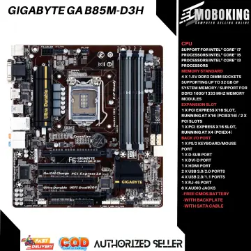 Lga 1156 motherboard on sale gigabyte