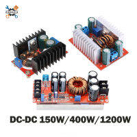 Ziqqucu DC-DC Boost Converter Step Up Power 150W 10A/400W 15A/1200W 20A Transformer ตัวควบคุมแรงดันไฟฟ้าคงที่ความร้อน 8.5V-50V ถึง 10-60V