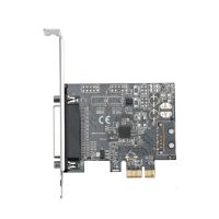 การ์ด PCIe ไปแบบขนาน PCI ถึง25พินชิป AX99100พอร์ตอะแดปเตอร์แบบขนานเครื่องพิมพ์ LPT สำหรับอะแดปเตอร์ FJK3825สำหรับพีซีดร็อปชิป