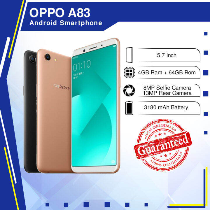 oppo a83 4gb ram 64gb