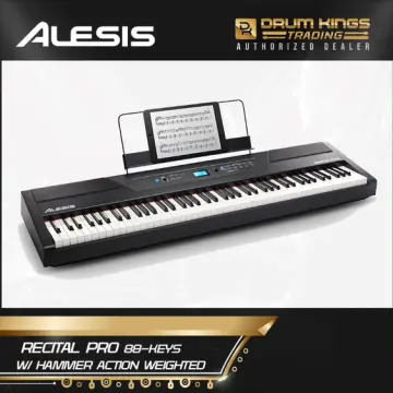 Alesis Recital Pro 88-Key Digital Piano w Hammer-Action Keys & More! 