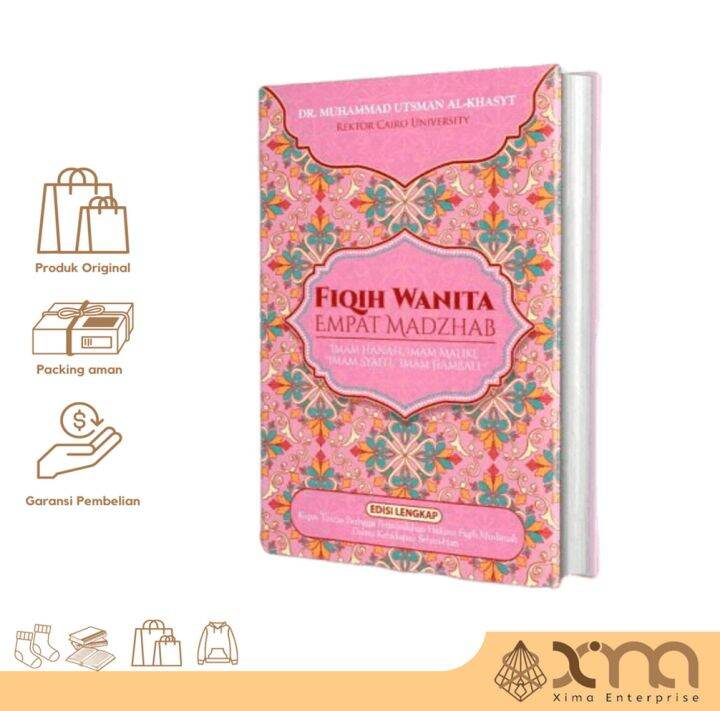 Buku Kitab Fiqih Wanita 4 Empat Madzhab Terlengkap Terbaik Ust Aam