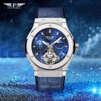 【HOT】 PINDU Mechanical Men Watches Relogio Masculino