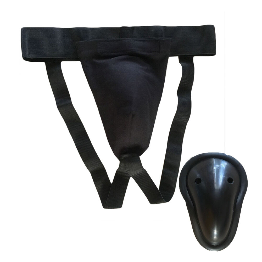 Groin Guard With Gel Cup Boxing MMA Protector Box Martial Arts Abdo Jock Straps 