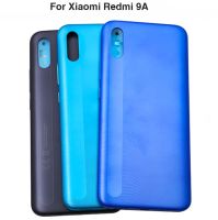 Redmi9a ปลอกหุ้มด้านหลังสำหรับแบตเตอรี่9A Redmi ฝาหลังซองเก็บแบตเตอรีประตูหลังพร้อมปุ่มปรับระดับเสียง