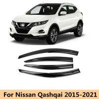 ที่บังกันน้ำฝนสำหรับ Nissan Qashqai 2015 2016 2017 2018 2019 2020 2021หน้าต่างด้านรถยนต์กระจกบังลมกันสาดรถยนต์