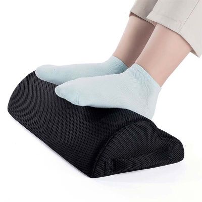 【TTK MALL】 Ergonomic Feet Pillow Cushion Foot Support Foot Rest Under Desk Foot Stool Pillow Relax Feet Tool for Home Computer Office Work