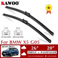 ZZOOI KAWOO Wiper Front Car Wiper Blades For BMW X5 G05 2019 2020 2021 Windshield Windscreen Front Window Accessories 26"+20" LHD RHD