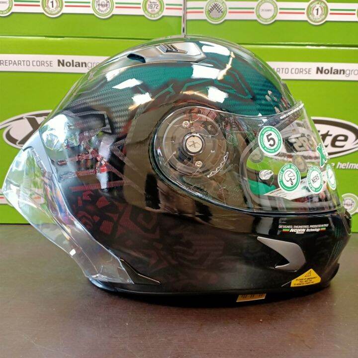 NOLAN Nolan Italy Xlite X803RS motorcycle racing helmet carbon fiber full helmet 803 track