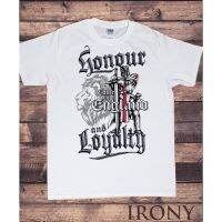 Honour And Loyty-England Knight เสื้อยืดพิมพ์ลายนักบุญจอร์จแฟชั่นใหม่2021ราคาถูกคอกลมชายเสื้อยืดนีออน แฟชั่นแขนสั้นผ้าฝ้าย