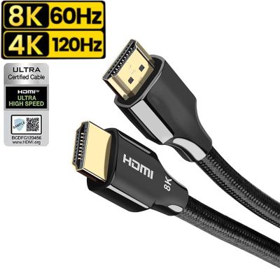 2.1 HDMI 8K 60Hz 4K 120Hz สำหรับ Xiaomi Xbox Series X PS5สวิทซ์แยกความเร็วสูง HDMI 2.1/ 2.0