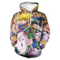 Hunter Hisoka-Sudadera con capucha para hombre/mujer/niño/niña, ropa de calle informal con estampado 3D, otoño